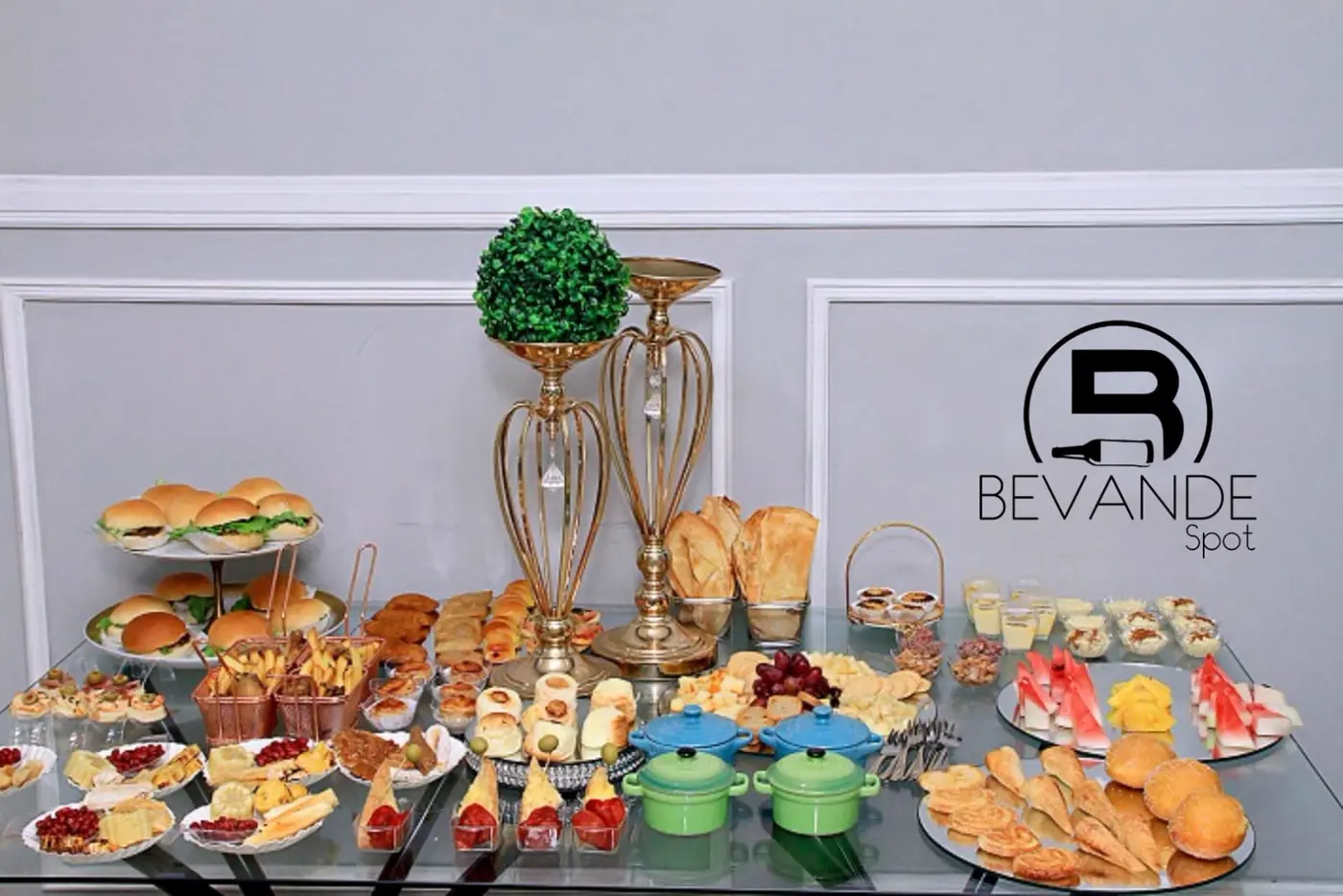 Mesa de catering Bevande Spot