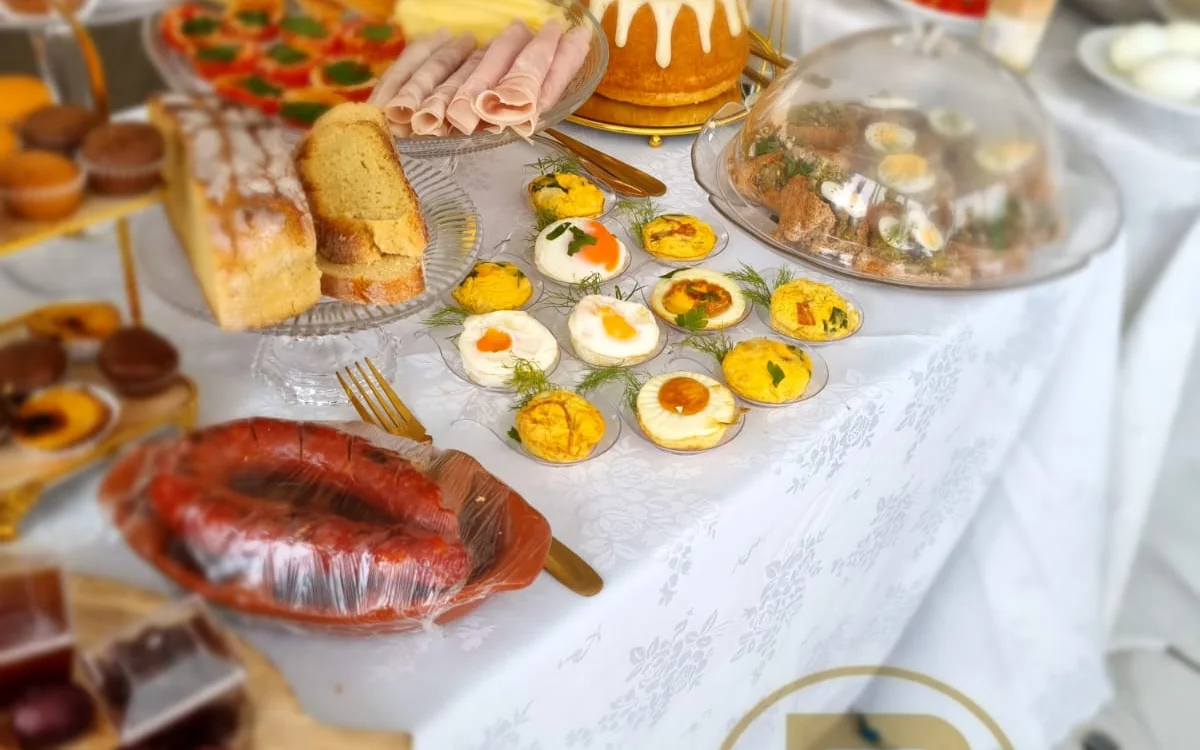 Serviço de catering Bevande Spot num evento
